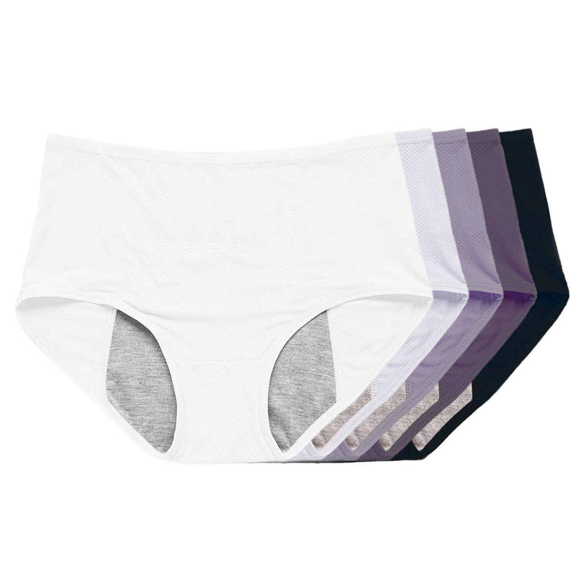 Comfy & Discreet Leakproof Underwear 10-Pack (Lavender) - Image 5