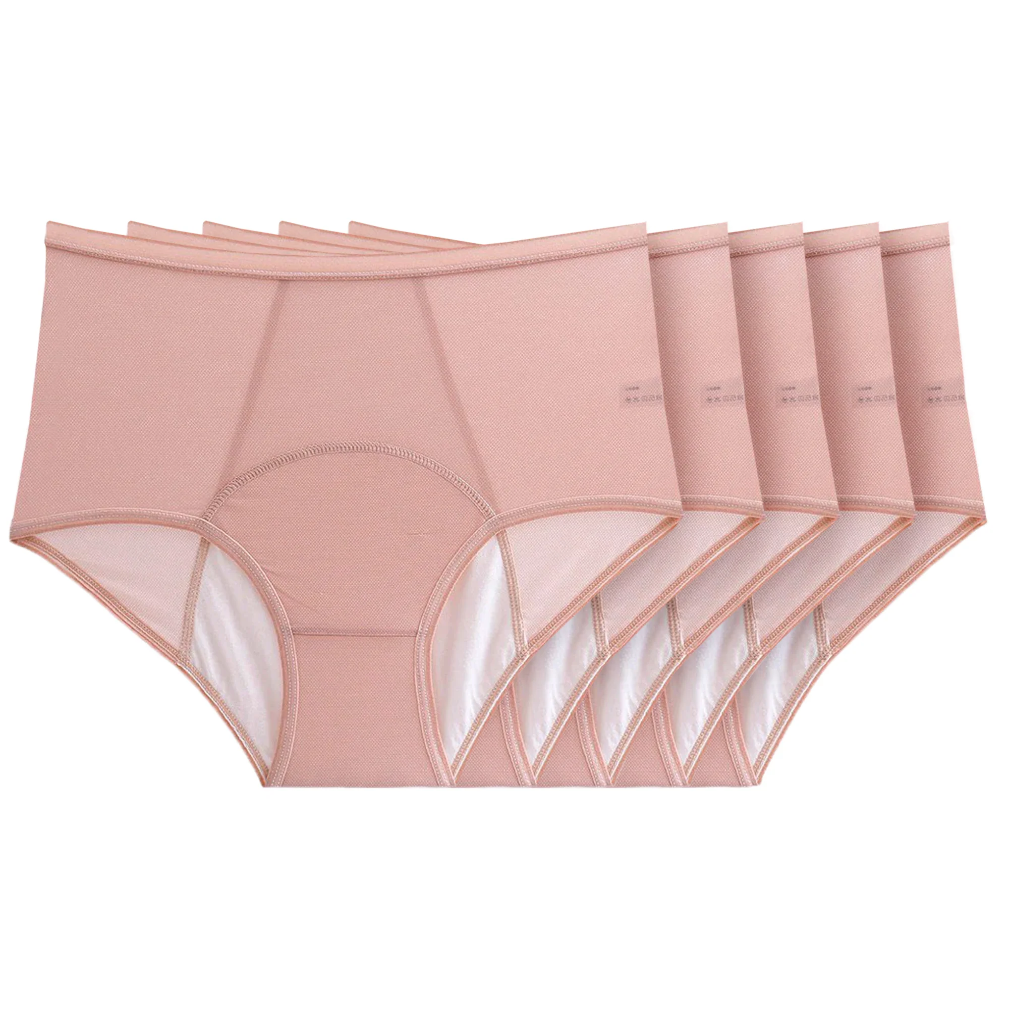 NEW: Leakproof High Waisted (Pink 5-Pack) - Image 4